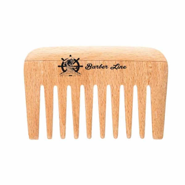 Grzebień drewniany Barber Style 9cm Grzebień drewniany Barber Style 9cm
