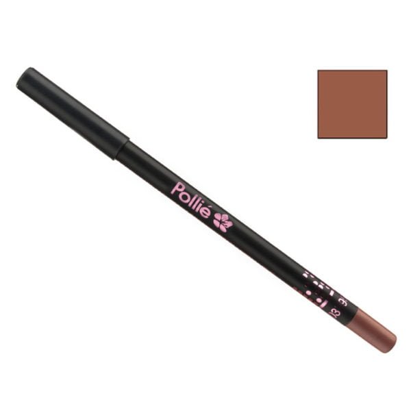 Pollie wodoodporna kredka do ust light brown Pollie wodoodporna kredka do ust light brown