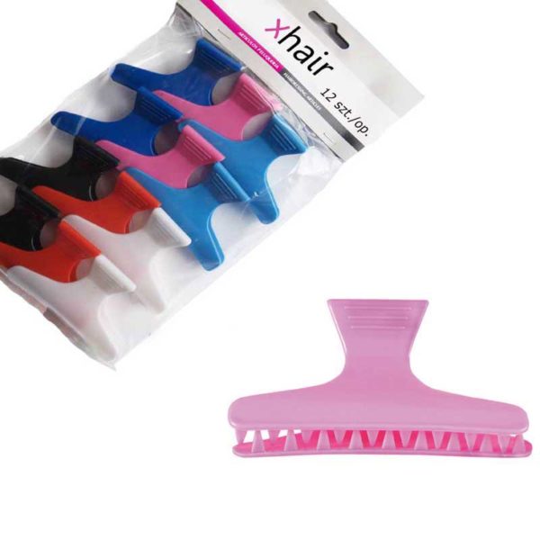Spinki plastikowe duże kolorowe 12szt./op. Spinki plastikowe duże kolorowe 12szt./op.