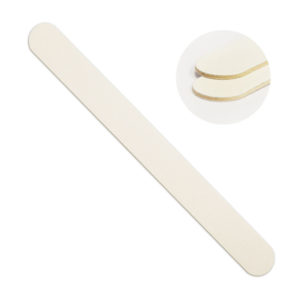 Pilnik do paznokci wooden 100/180 biały